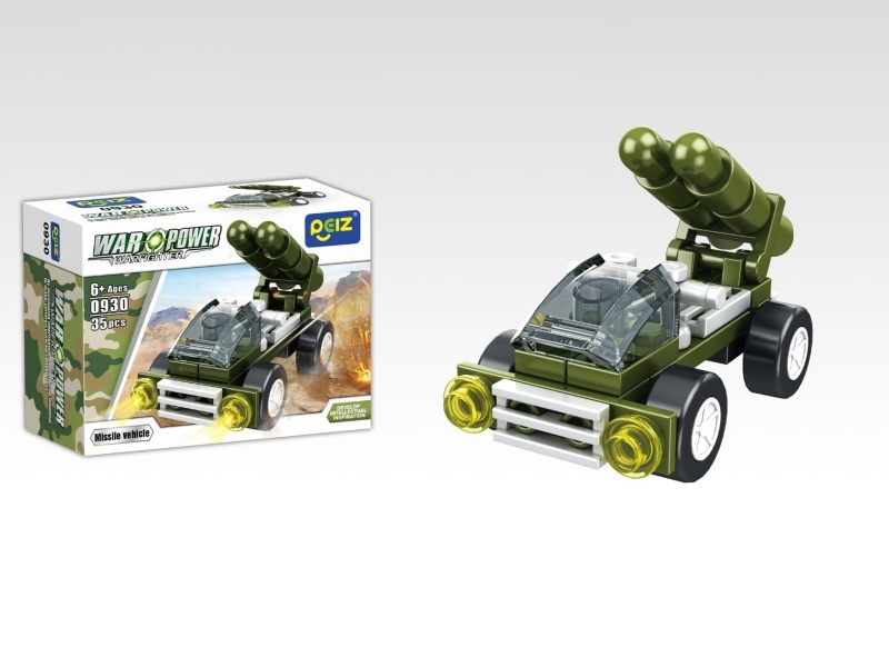 Missile Car Building Blocks 35Pcs