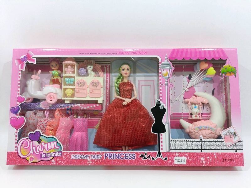 11 "Solid Body 9 Joints Doll