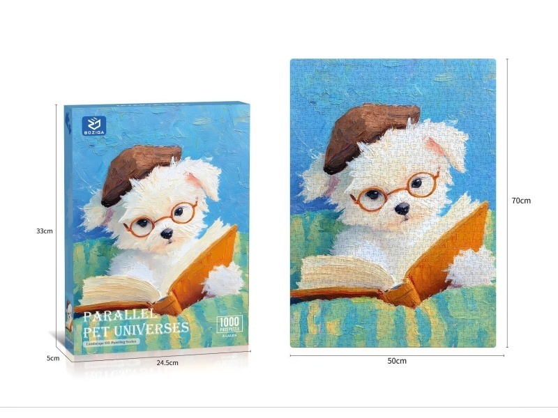 Oil Painting Puzzle (1000 Pieces)