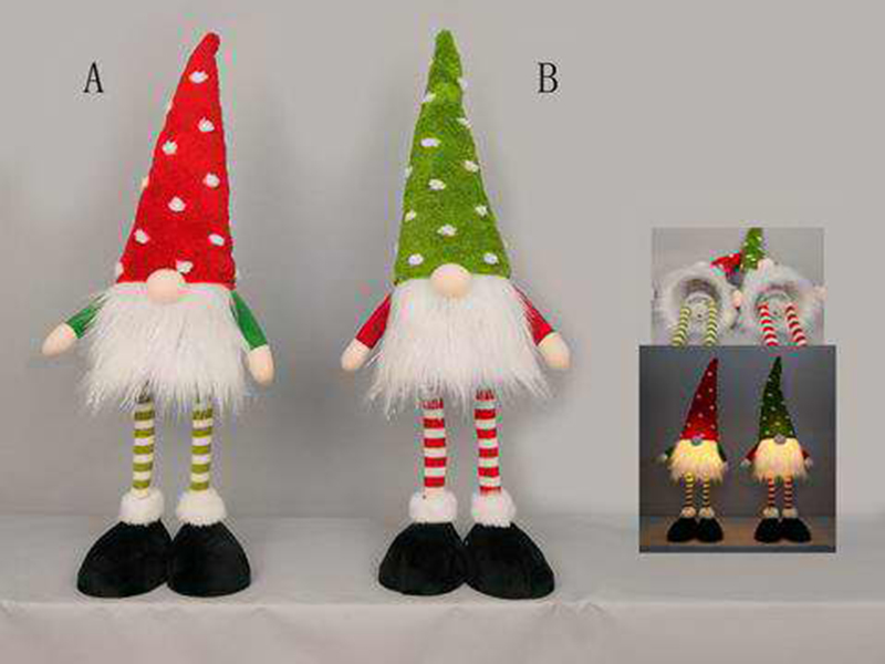 Standing And Shaking Body Gnome With Led Light