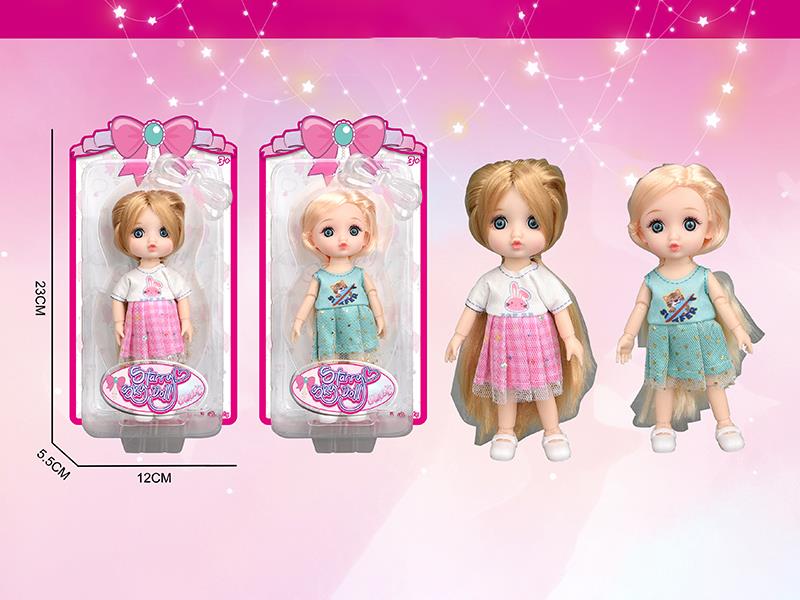 6 Inch 12-Joints Fashion Doll