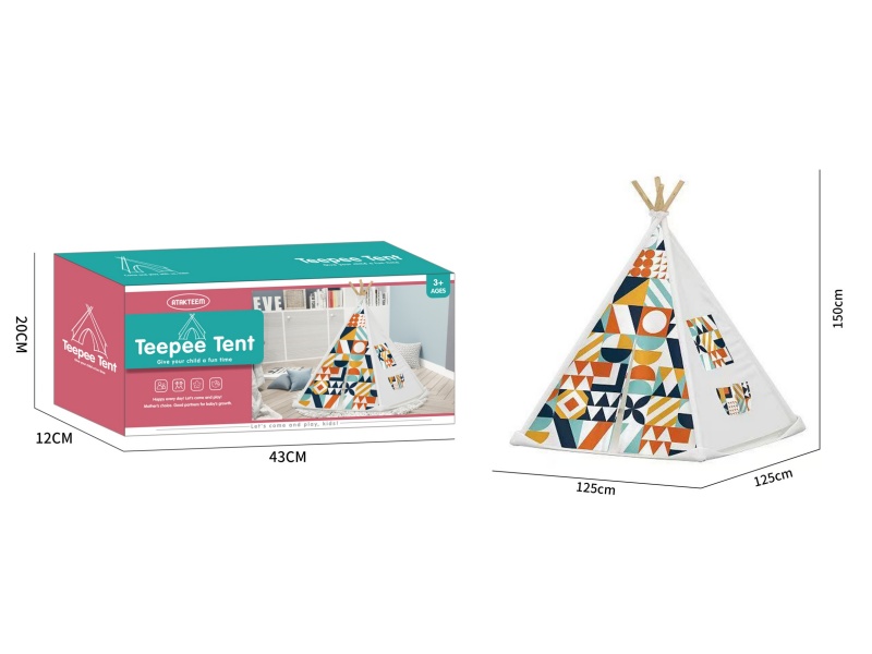 3D Geometric Indian An Tent
