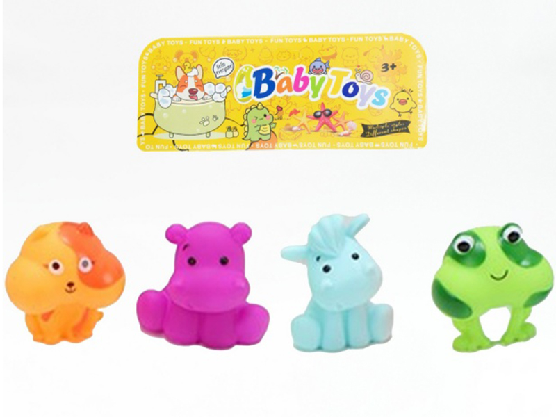 Vinyl Critters With Bb Whistles