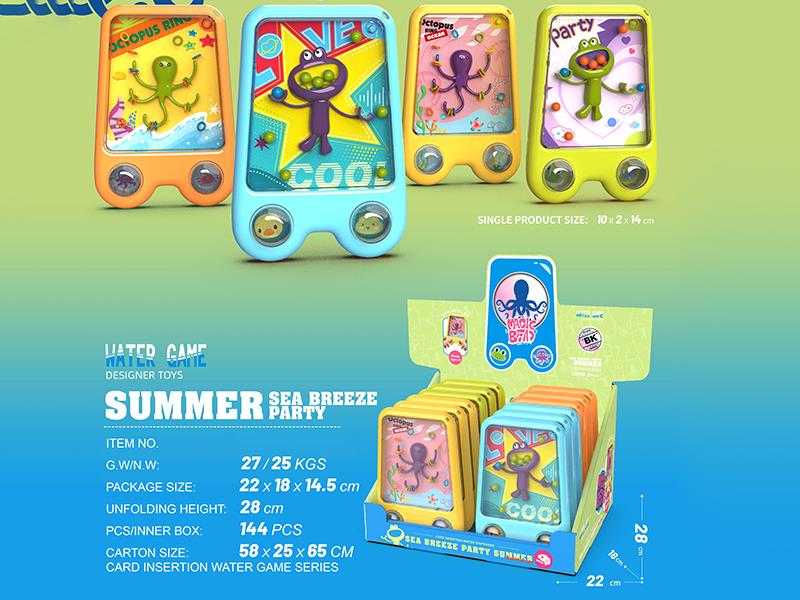 Octopus/Frog Water Game Toys 12pcs