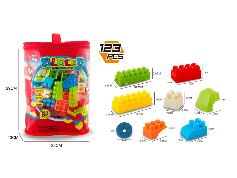 Building Blocks (123  Pcs