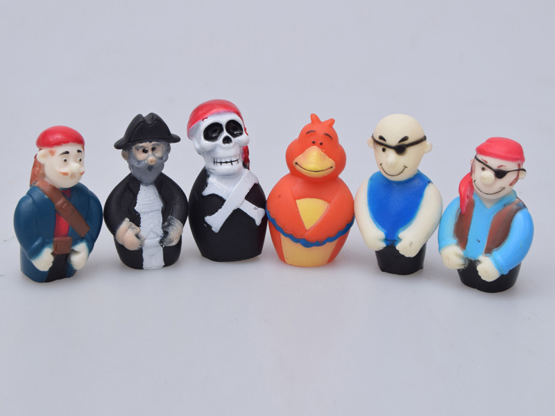 Pirate Vinyl Finger Puppets