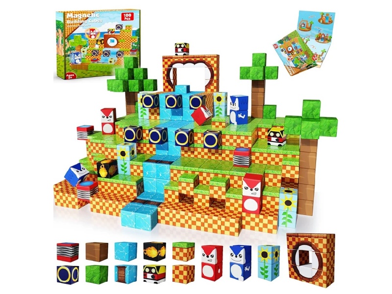 Expedition Magnetic Cube Building Blocks 100pcs