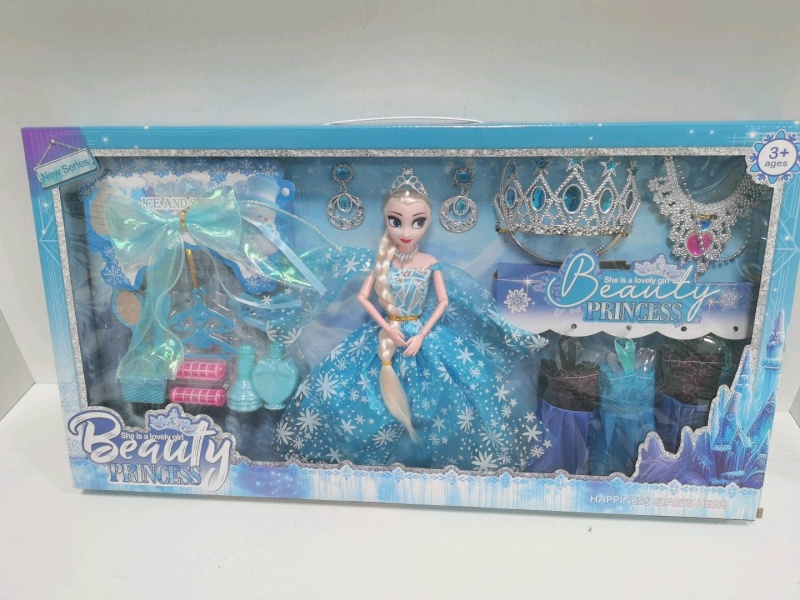 Frozen Series 11.5" Solid Joint Doll Set