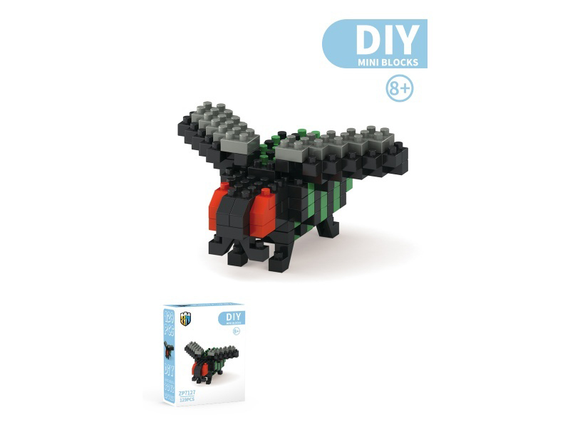 Fly Building Blocks Insect Series 129 PCS