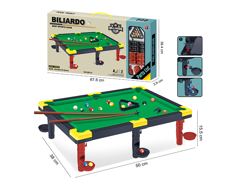Flocked Billiards Table Toy
