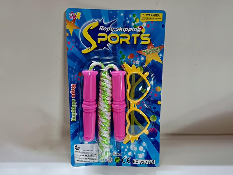 Rope Skipping + Glasses