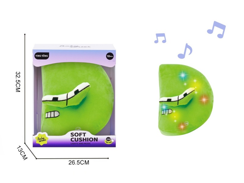 Alphabetic Plush Soothing Pillow - D