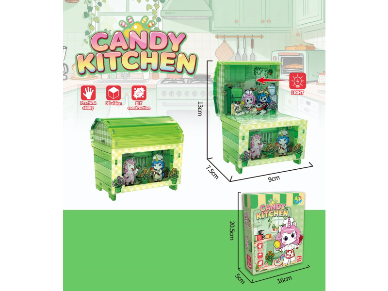 The Candy Kitchen Flip Treasure Chest Is Illuminated