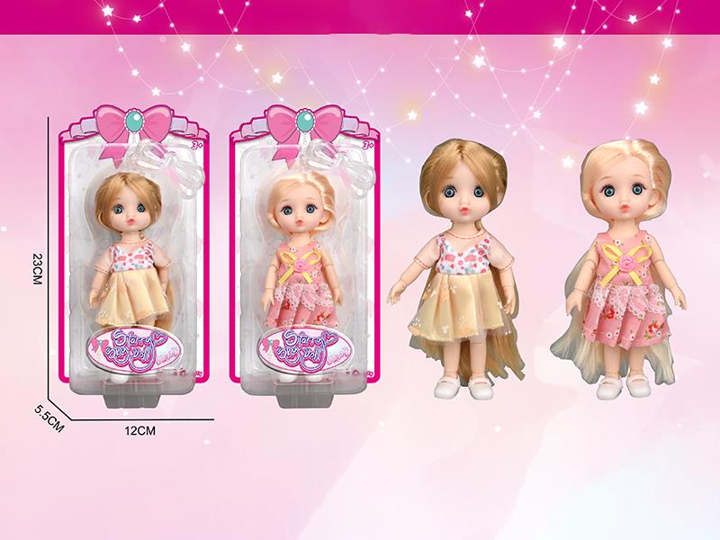 6 Inch 12-Joints Fashion Doll