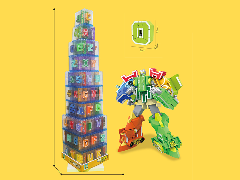 Alphabet Digital Series Transformation Toys