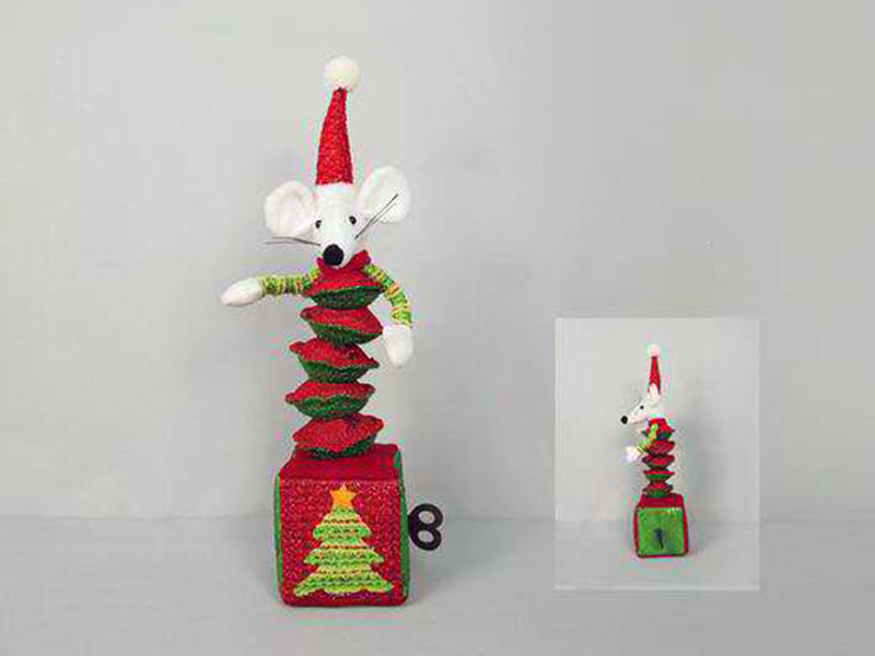 (Sound Control)Singing And Turning Mouse Music Box