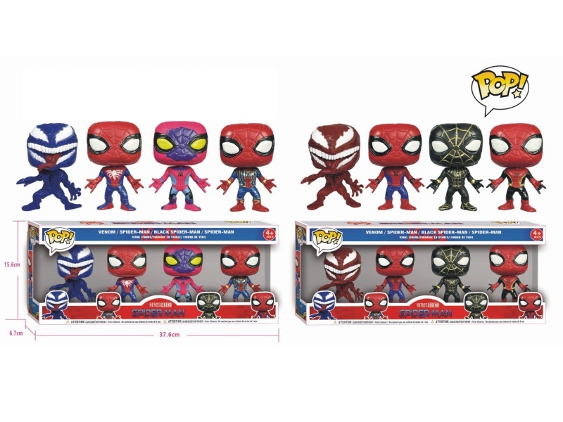 4 "Pop Spider-Man 4 Box Set