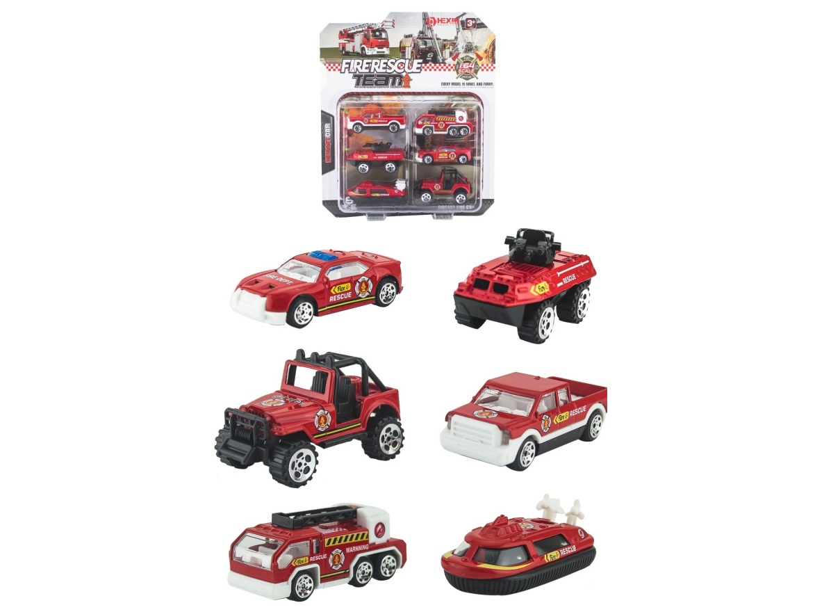 Alloy Sliding Fire Truck