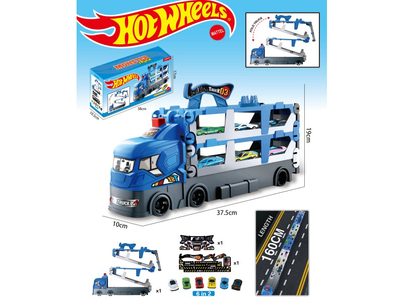 Hot Wheels Folding Track Car
