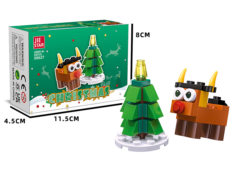 Christmas Small Building Blocks 42pcs