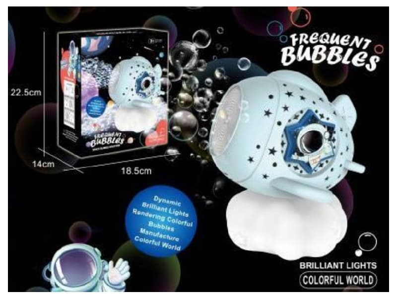 72-Hole Airplane Dloud Bubble Machine