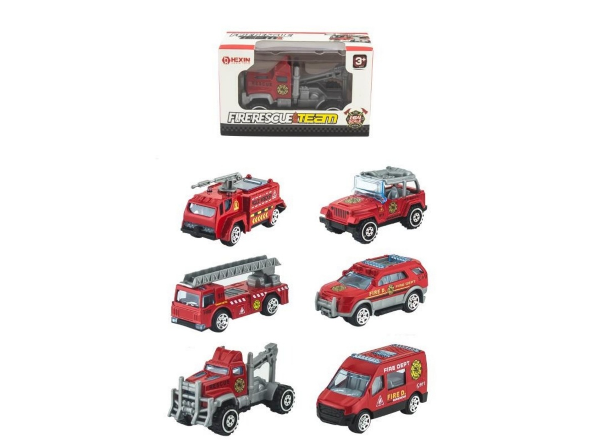 Alloy Sliding Fire Truck