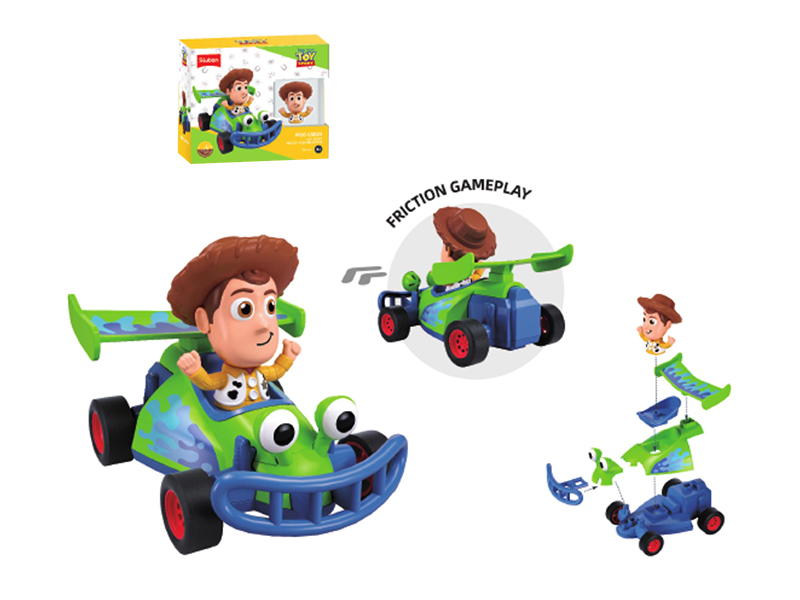 Toy Story Woody Assembly Friction Rocket 7pcs