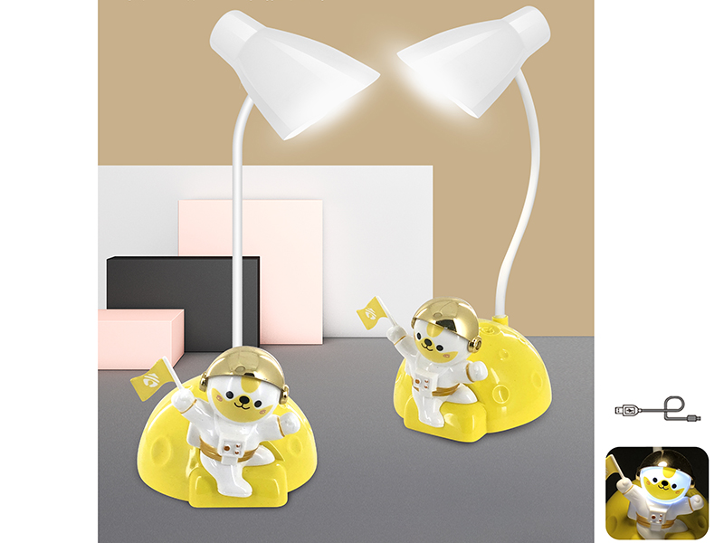 Eggs Astronaut Pen Holder LED Desk Lamp