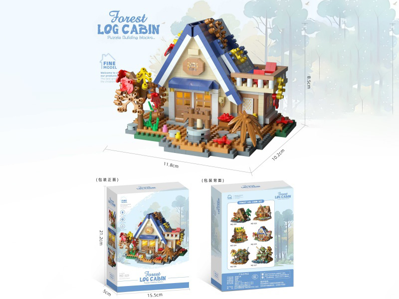 Building Blocks: Forest Secret Realm Theme - Dreamy Tree House 715 PCS