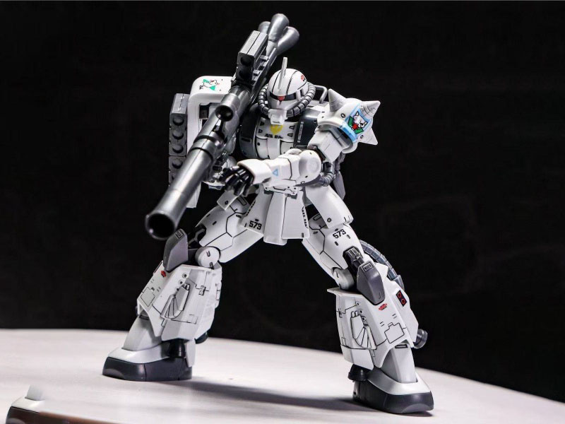 Starmove Gto Zaku White Wolf Matsunaga Masaru Assembly Model Gundam Model