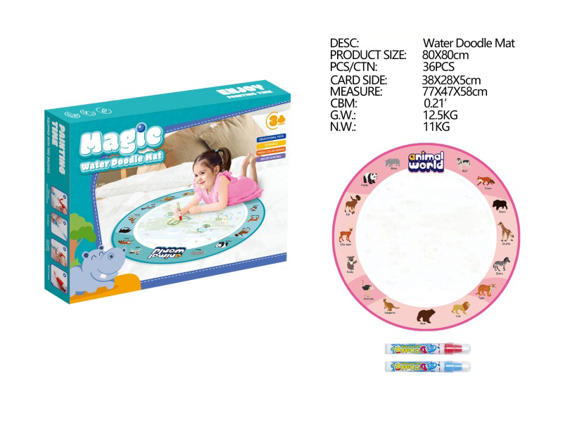 Animals World Theme Magic Water Doodle Mat
