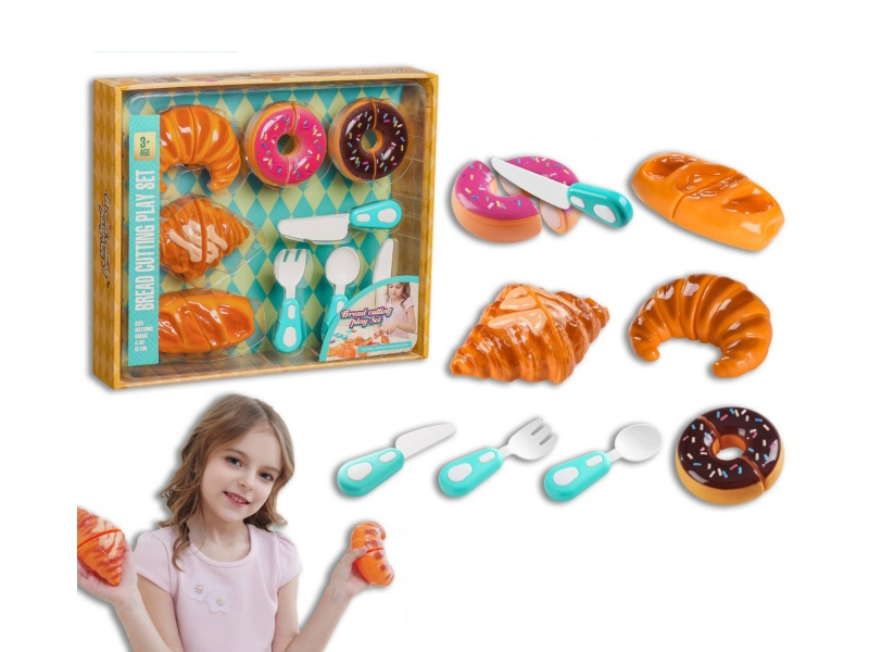 "House Play Bread Tableware, Cheele Color Box, Window Box.