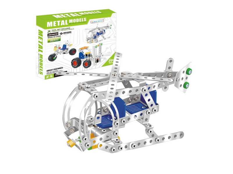 Metal Building Blocks - 175 Pieces Of Aircraft