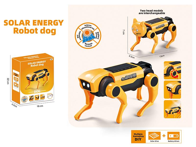 Solar Energy Robot Dog
