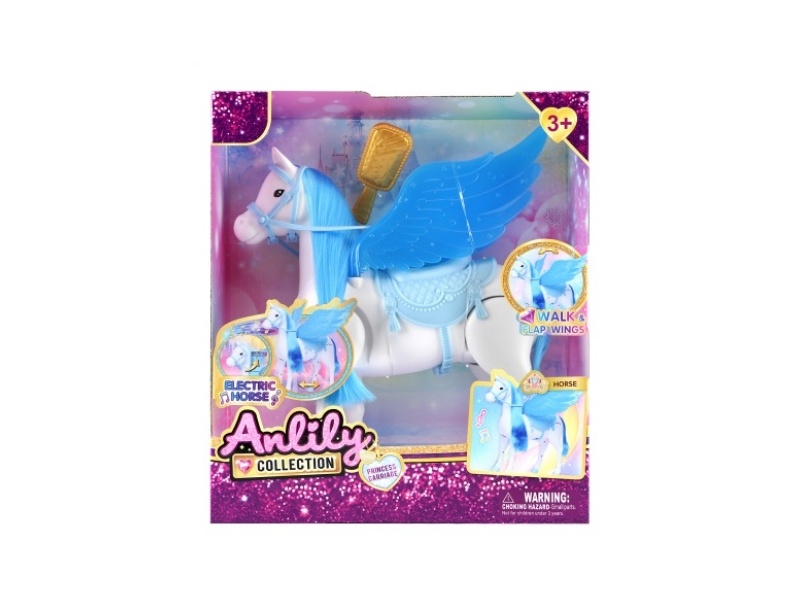 Electric Pegasus (Hooves Sound) (No Doll) 4 Aa Capsules, Battery Not Included
