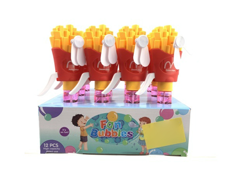 French Fries Bubble Fan 12pcs