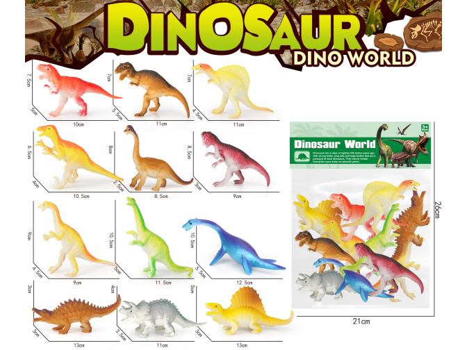 12-Piece Dinosaur Set