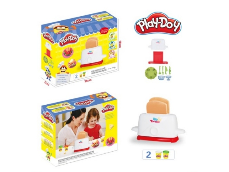 Colorful Clay Bread Machine Set