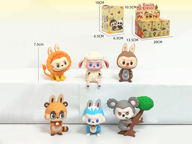 Funny Labubu Animal Doll Blind Box