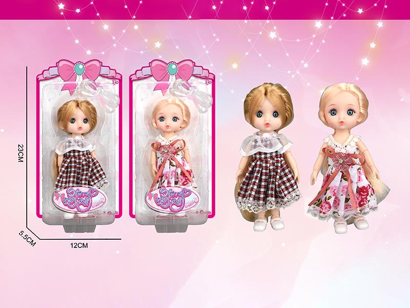 6 Inch 12-Joints Fashion Doll