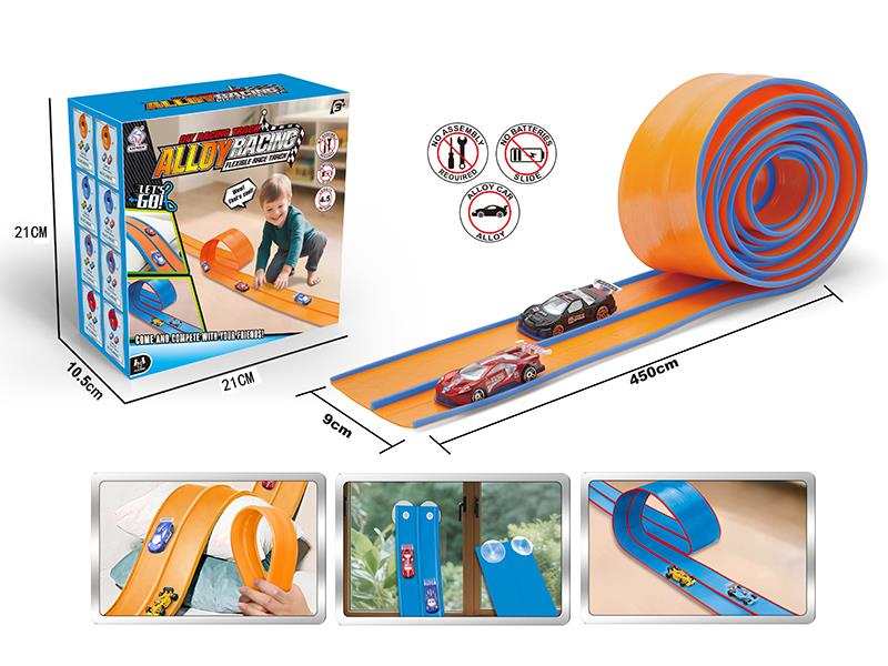 4.5M Flexible Race Track Alloy Car