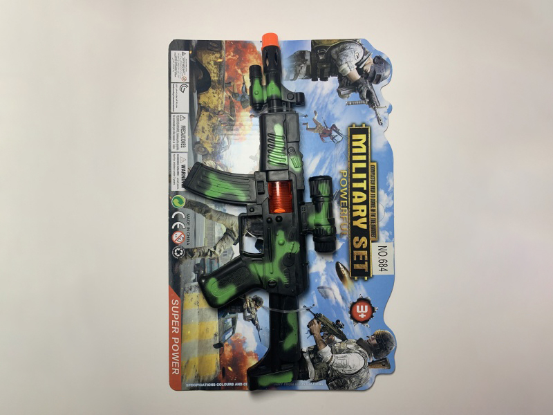 Spray Painted Flint Gun