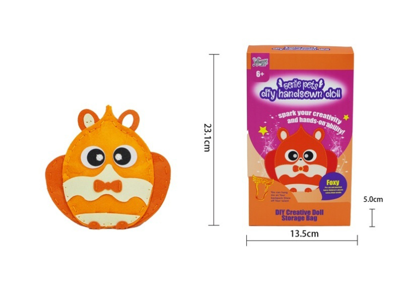 Genie Pets DIY Handsewn Doll - Foxy