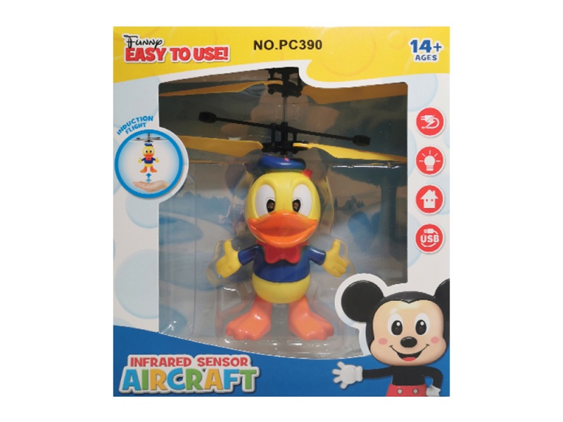 Mickey/Duck Sensing Flying Machine