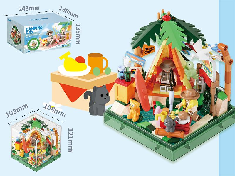 Box Series Building Blocks - Summer Camping