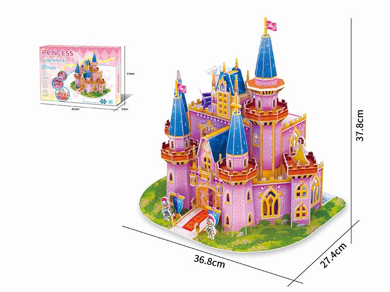 Princess Castle 3D Puzzle