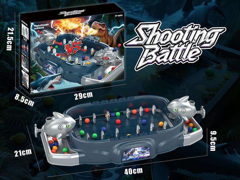 Shark Shooting Battle Pinball Game Machine