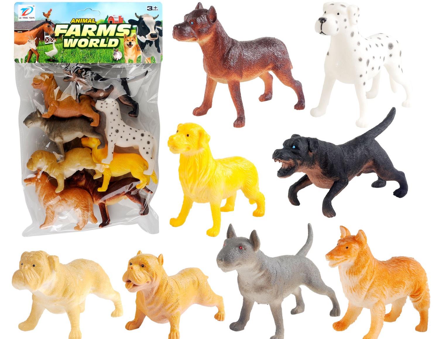 Pvc Simulated Farm Animal 8Pcs