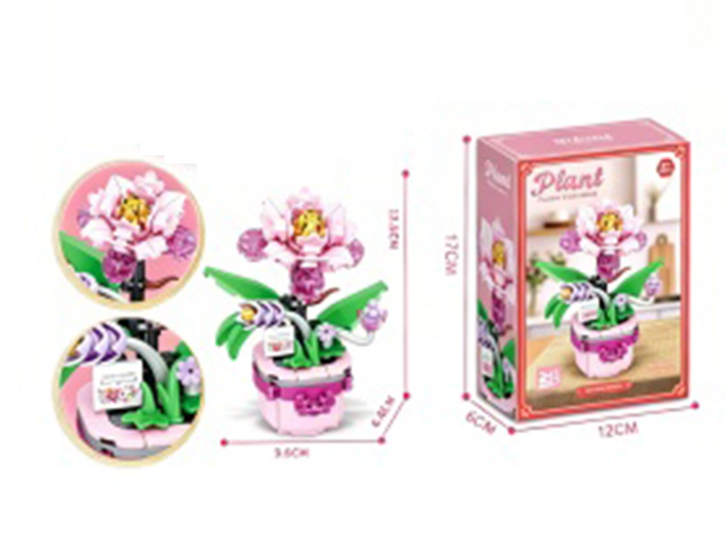 Building Blocks: 153 Pieces Camellia