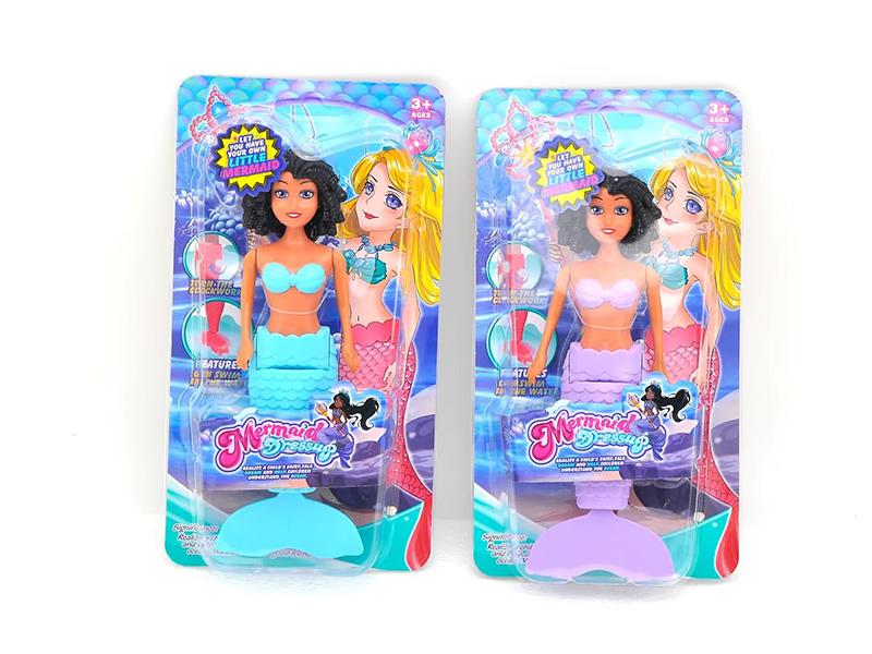 Wind Up Wag Tail Mermaid(7.5 Inch)